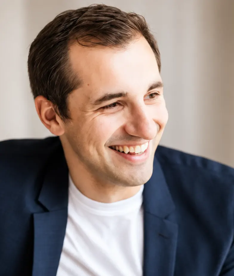 Portrait de David Minucci, fondateur de Minucci Tech